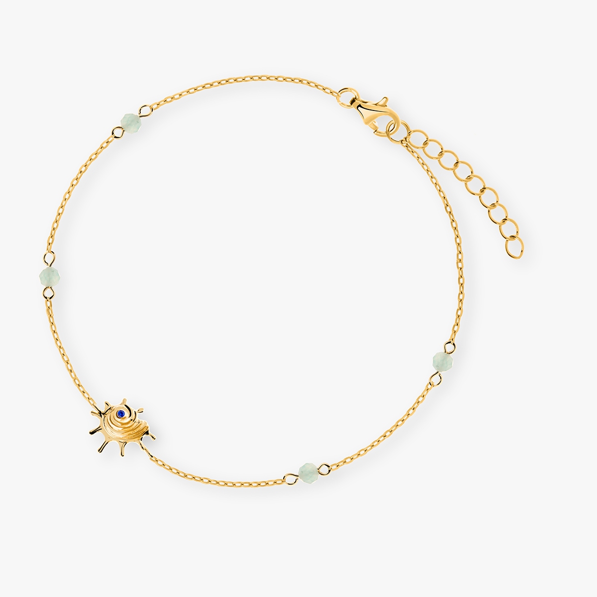 W.KRUK Bransoleta srebrna pozłacana