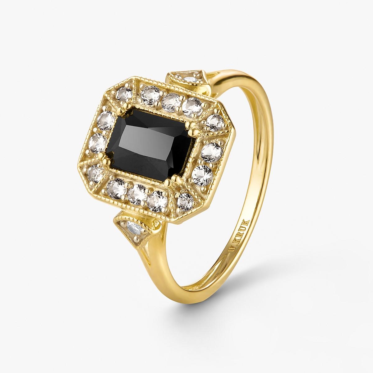 W.KRUK Pierścionek złoty Szekspirowska