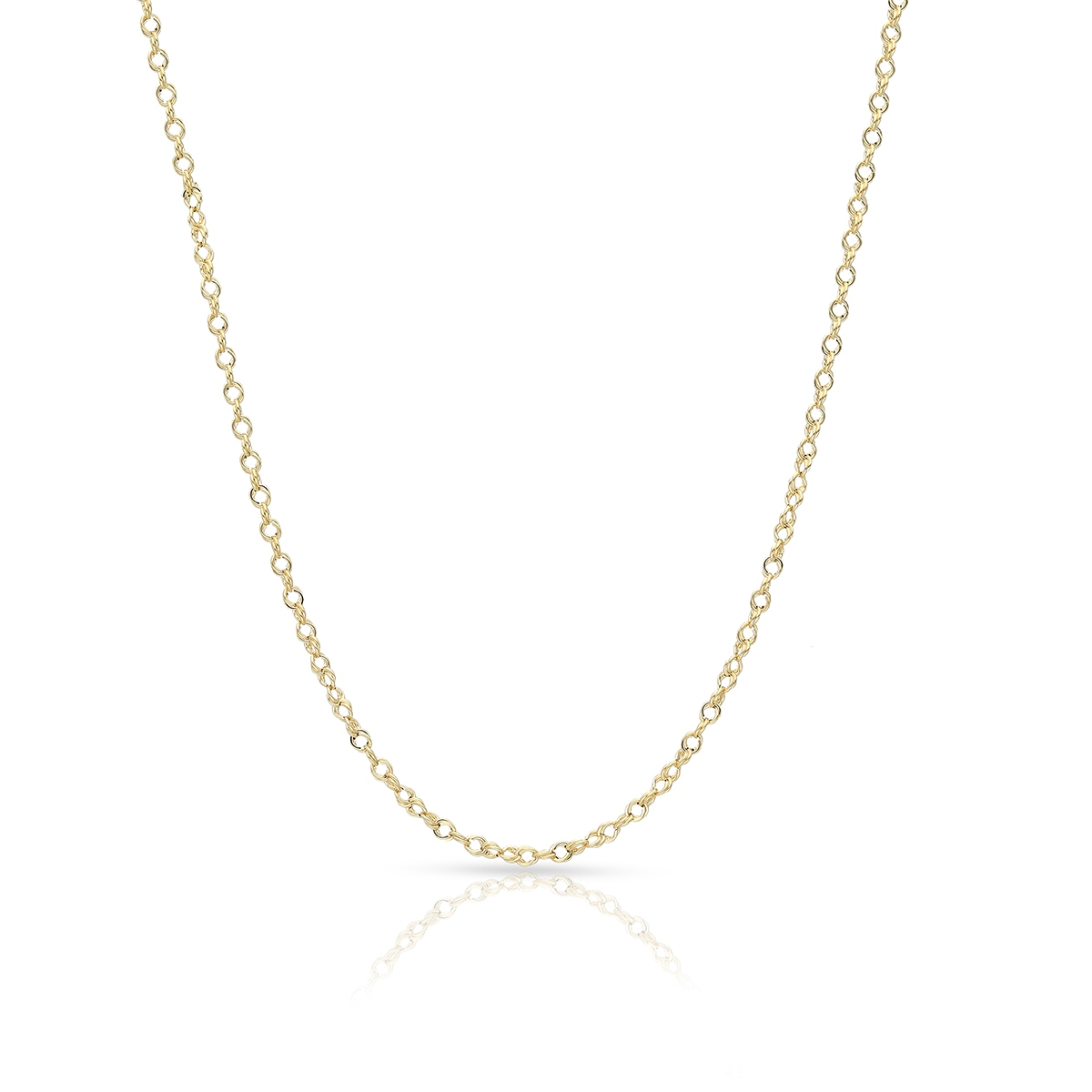 W.KRUK Łańcuszek złoty fantazyjny