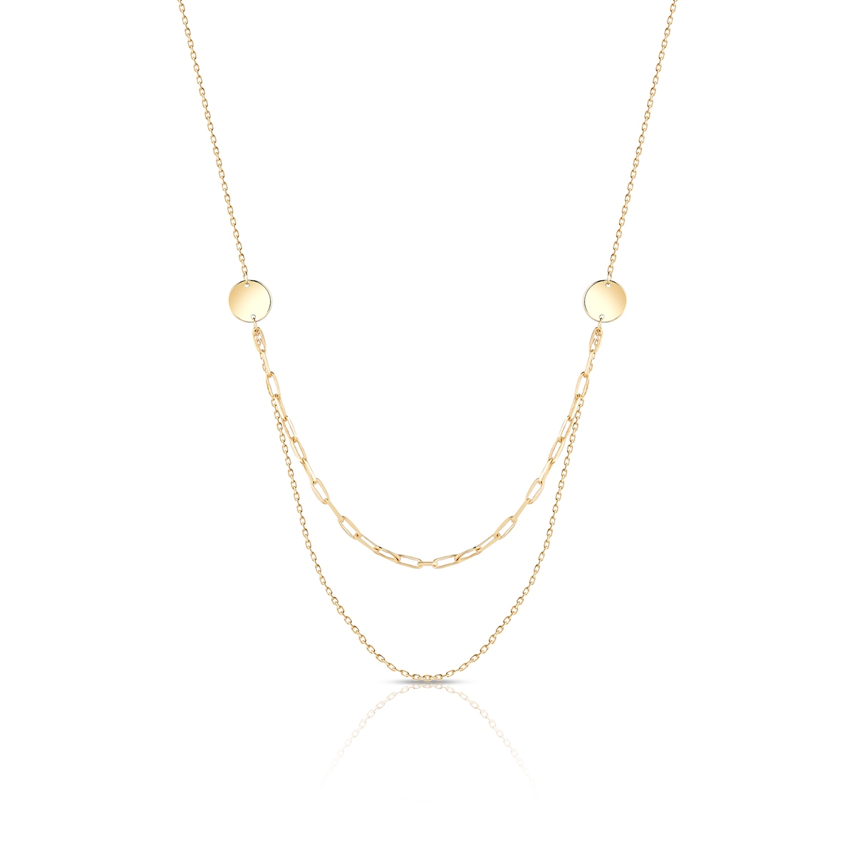 W.KRUK Naszyjnik złoty