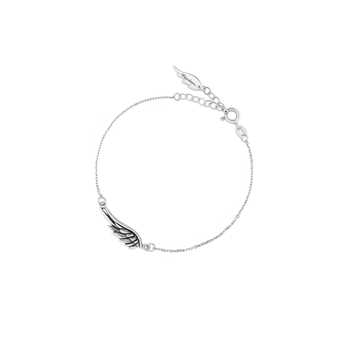 W.KRUK Bransoleta srebrna Freedom