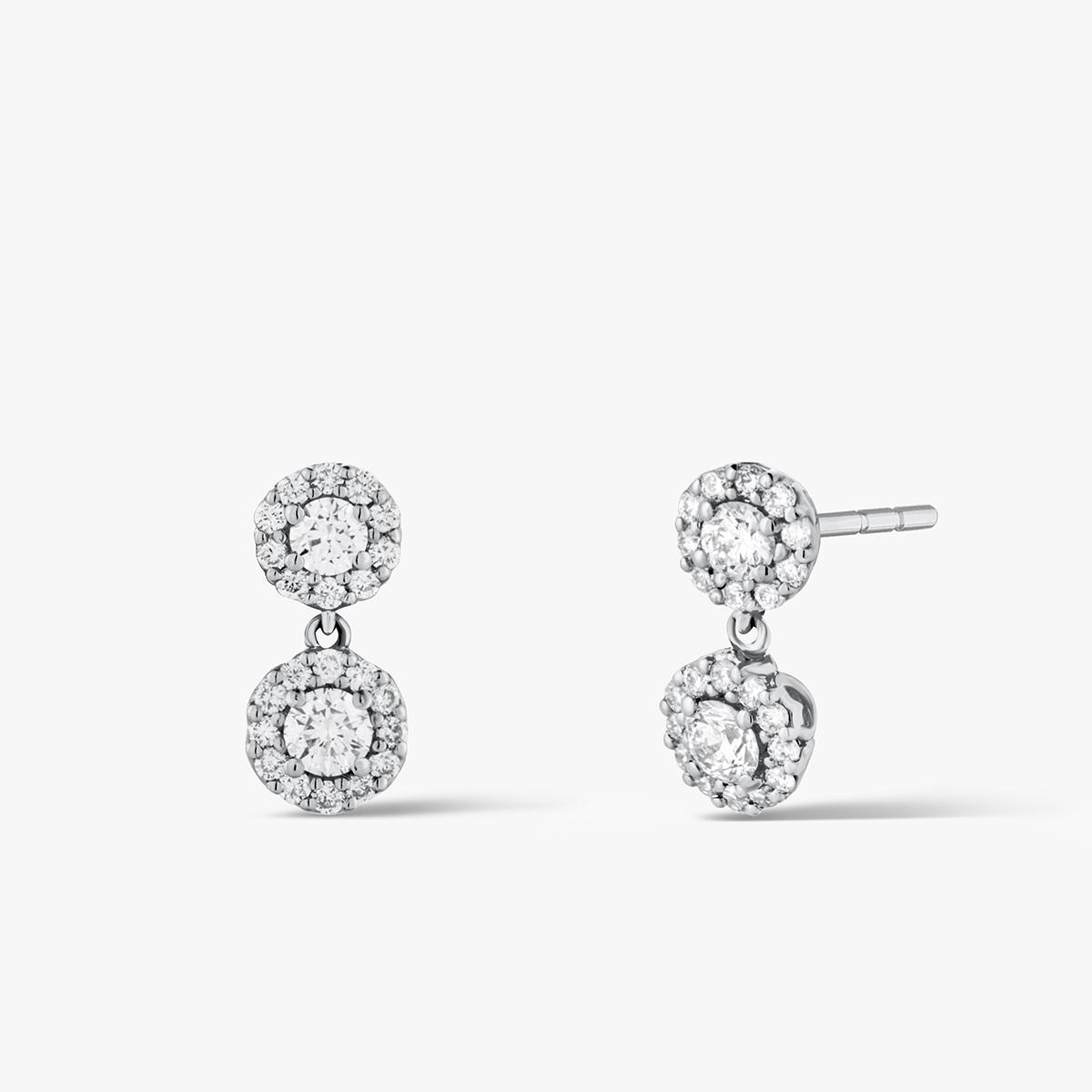 W.KRUK Kolczyki złote Recarlo