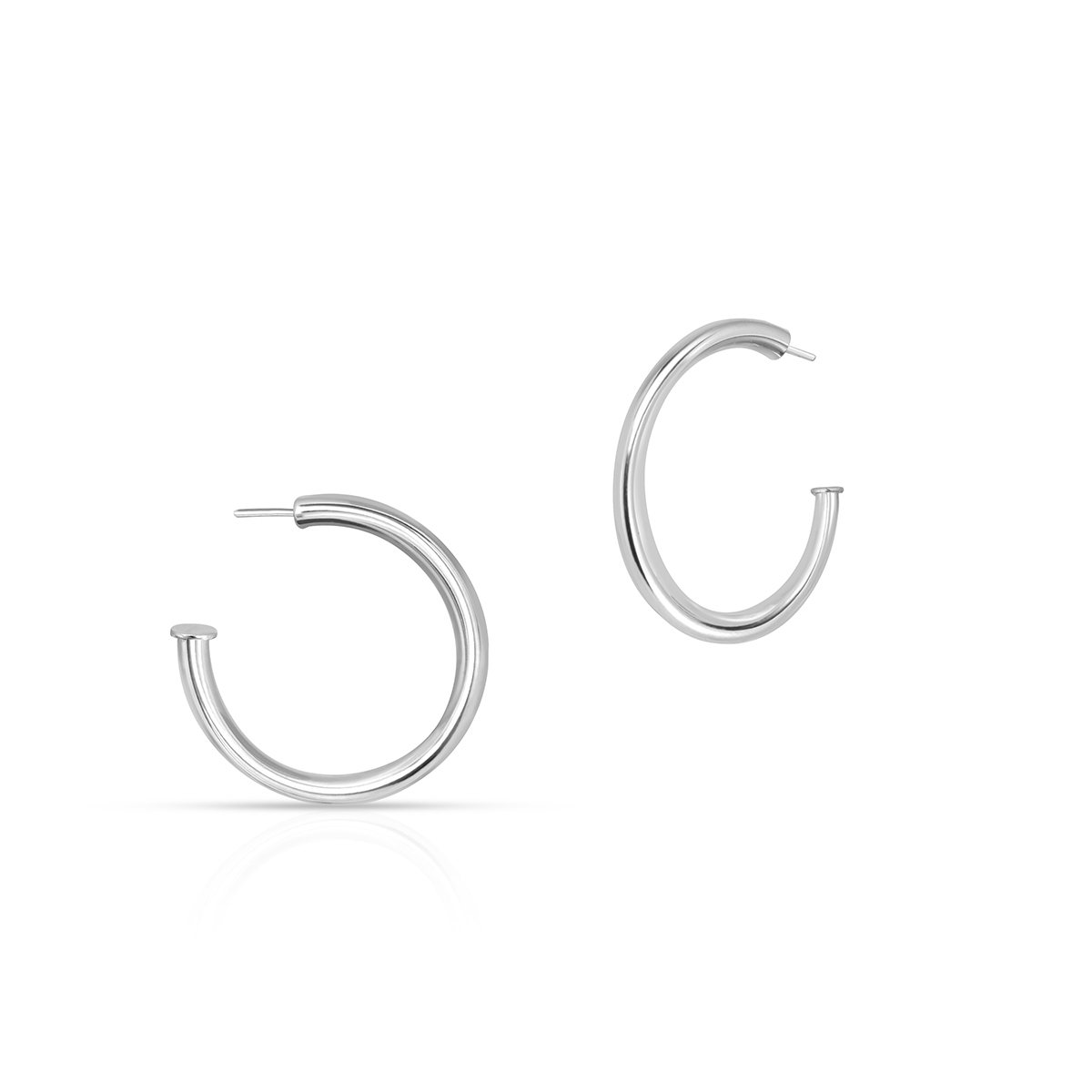 W.KRUK Kolczyki srebrne Freedom