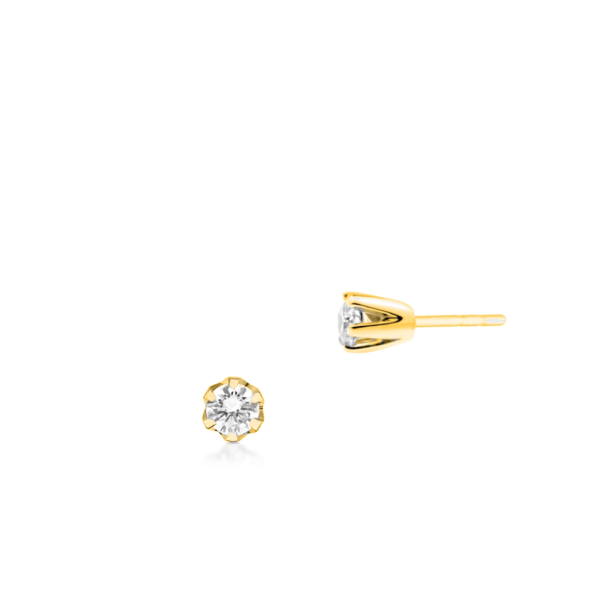 W.KRUK Kolczyki złote W.KRUK