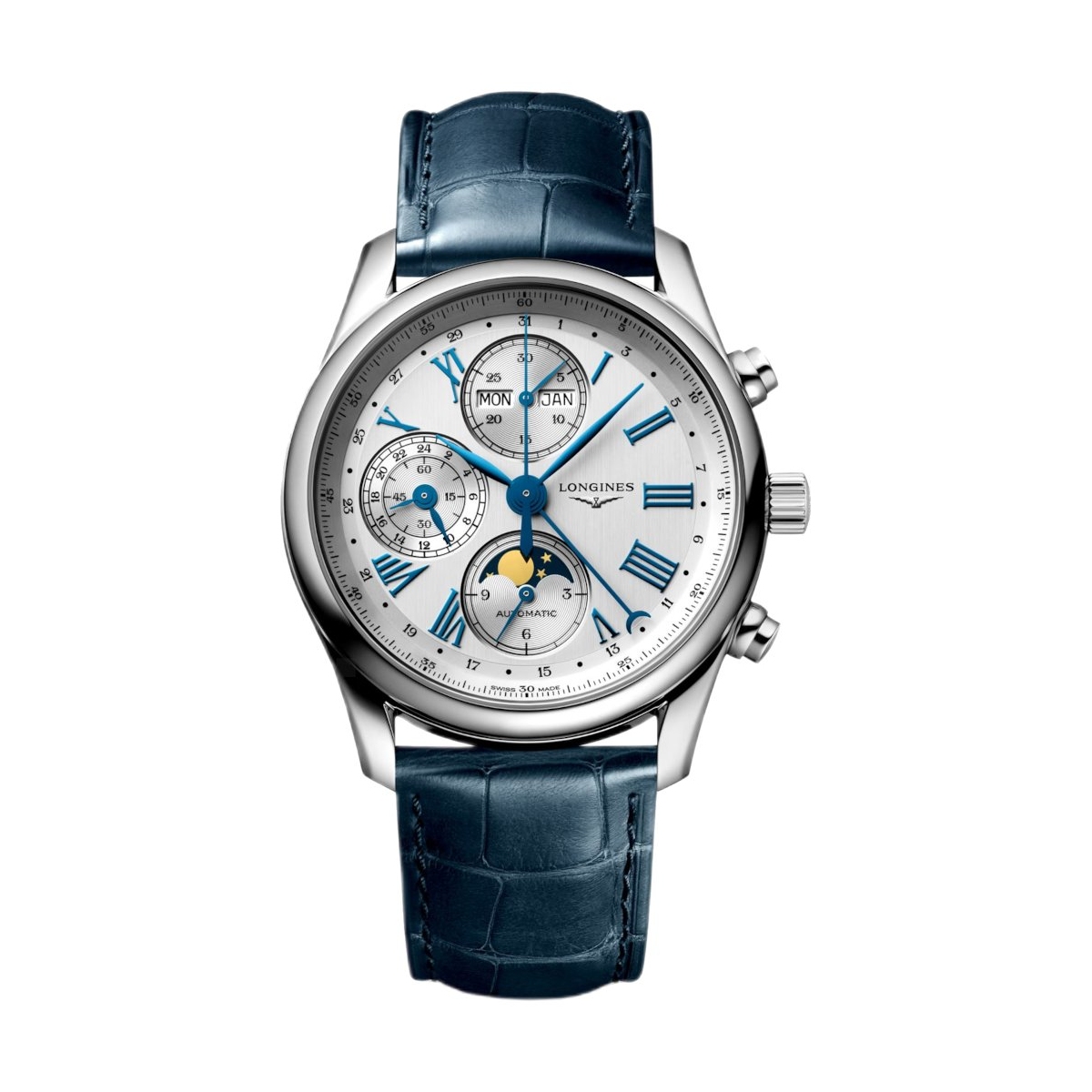 W.KRUK LONGINES MASTER COLLECTION CHRONO MOONPHASE