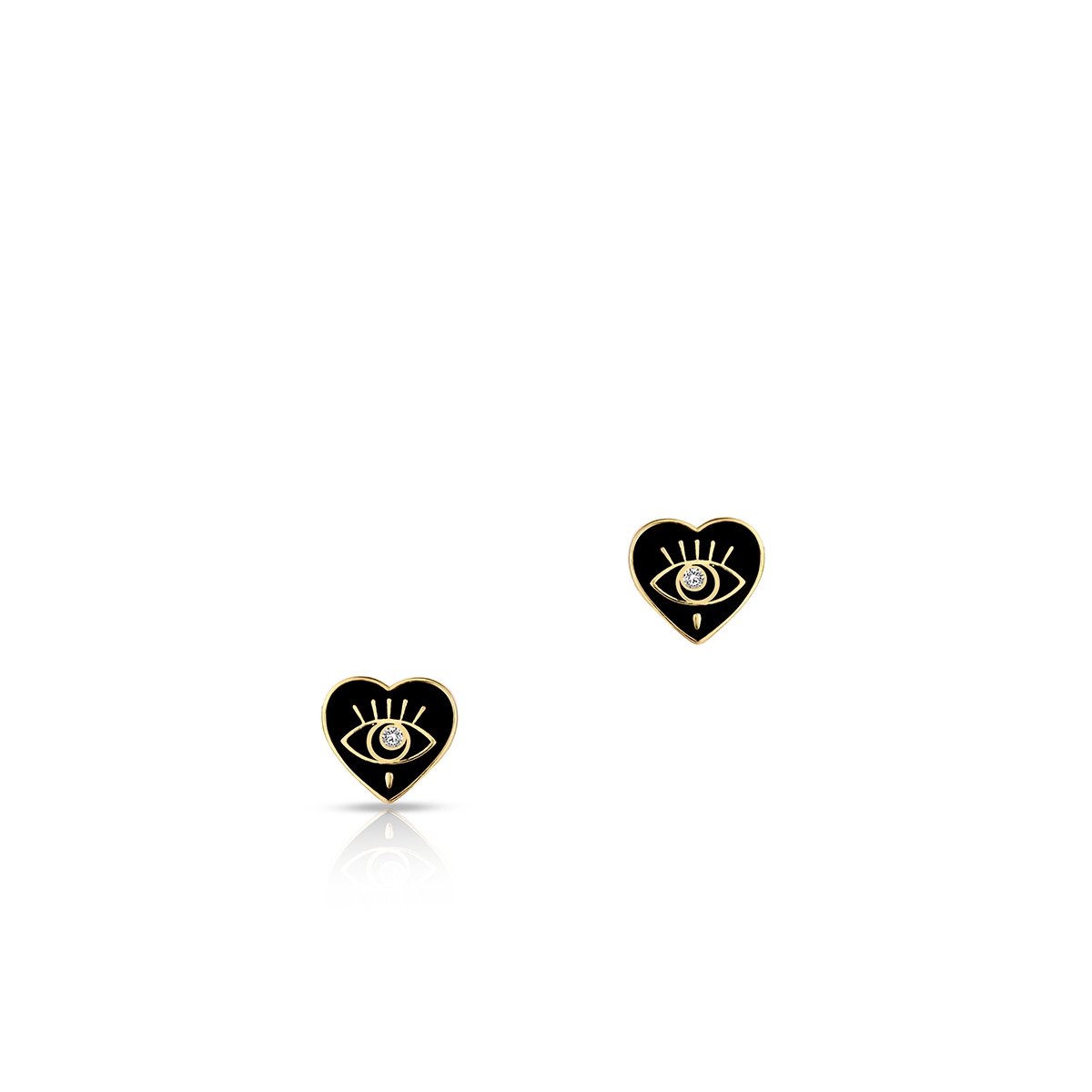 W.KRUK Kolczyki złote New Gothic