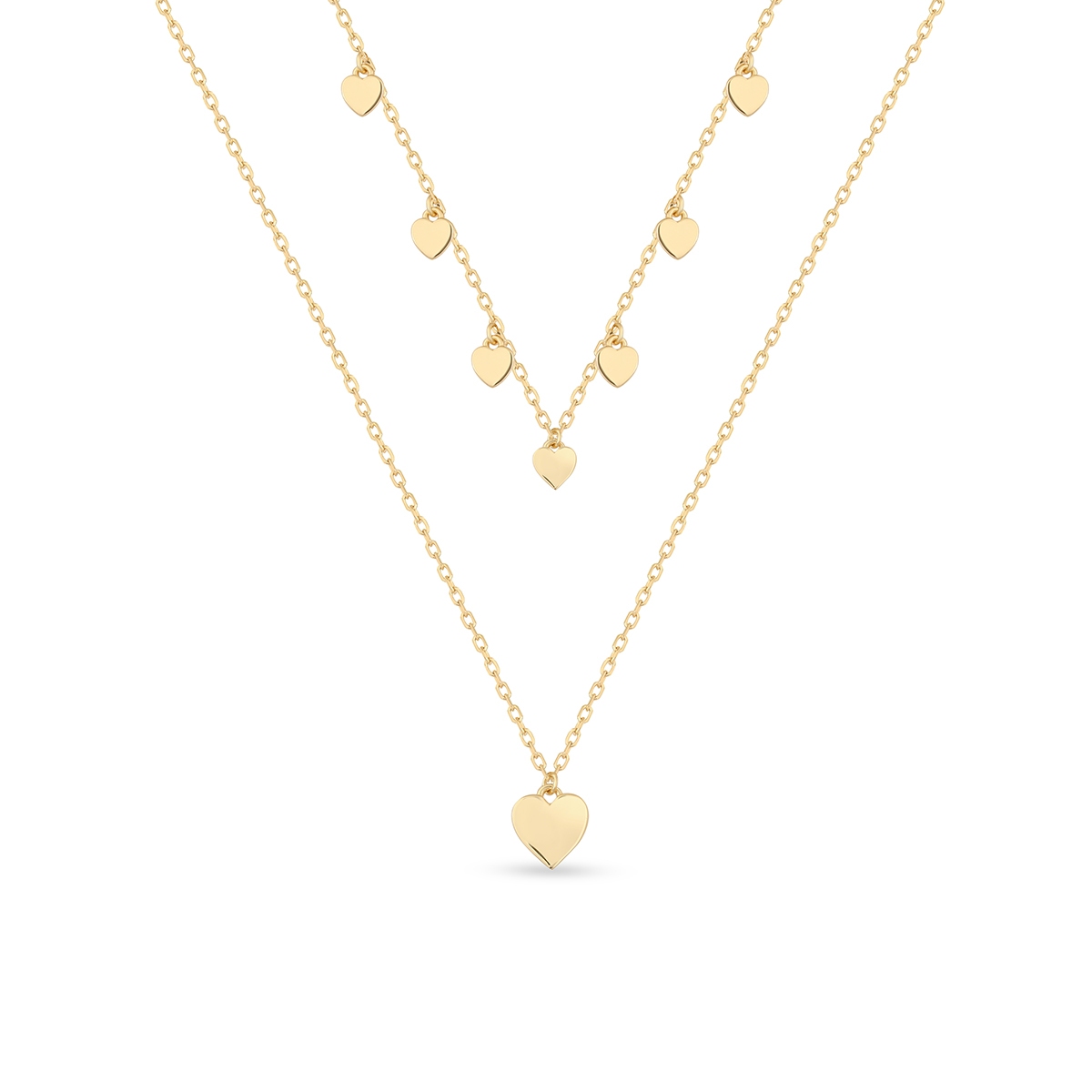 W.KRUK Naszyjnik srebrny pozłacany