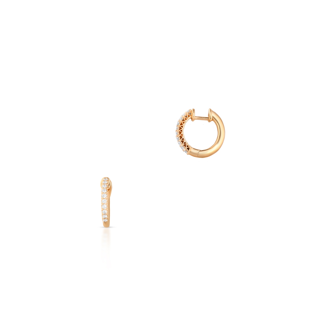 W.KRUK Kolczyki złote Recarlo