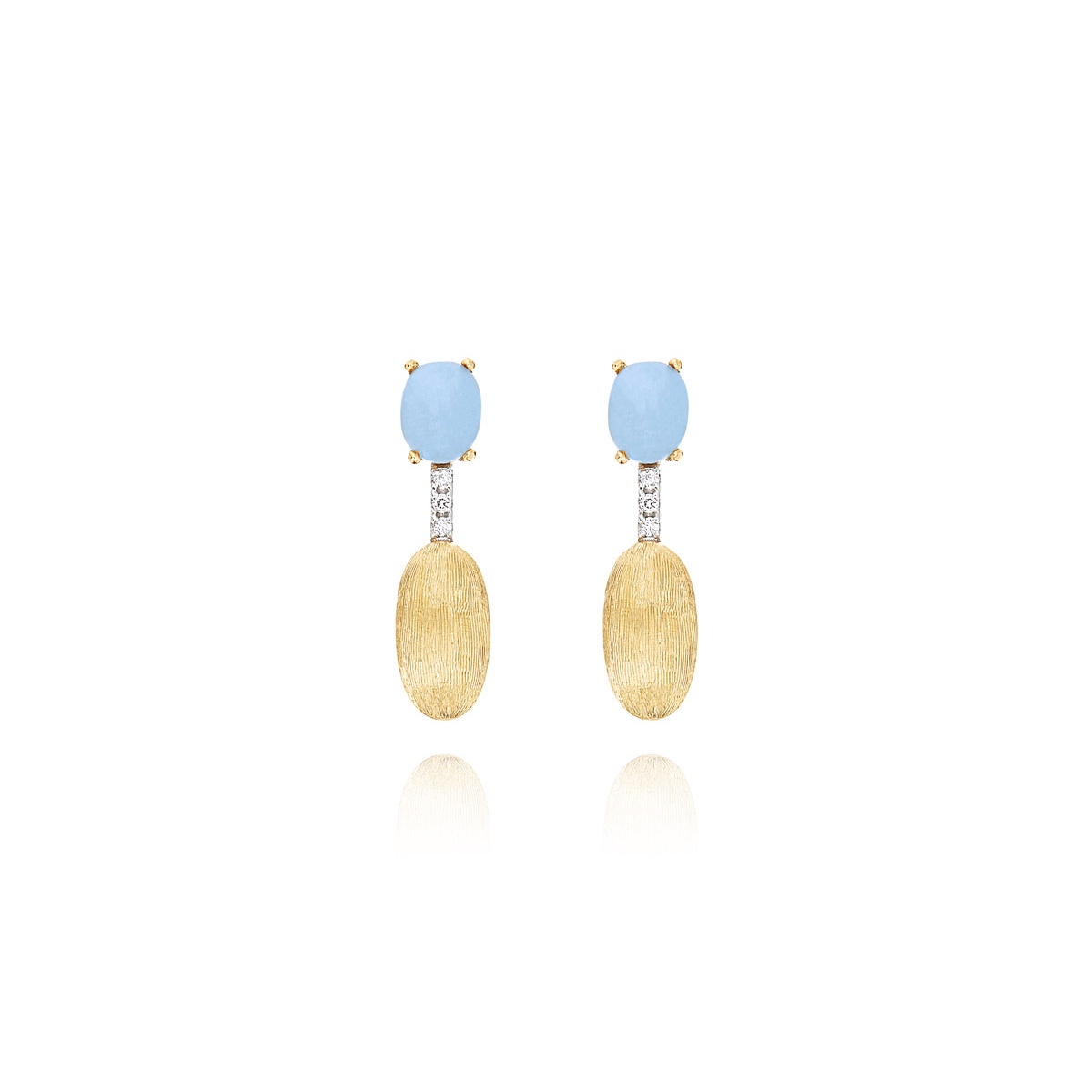 W.KRUK Kolczyki złote Nanis