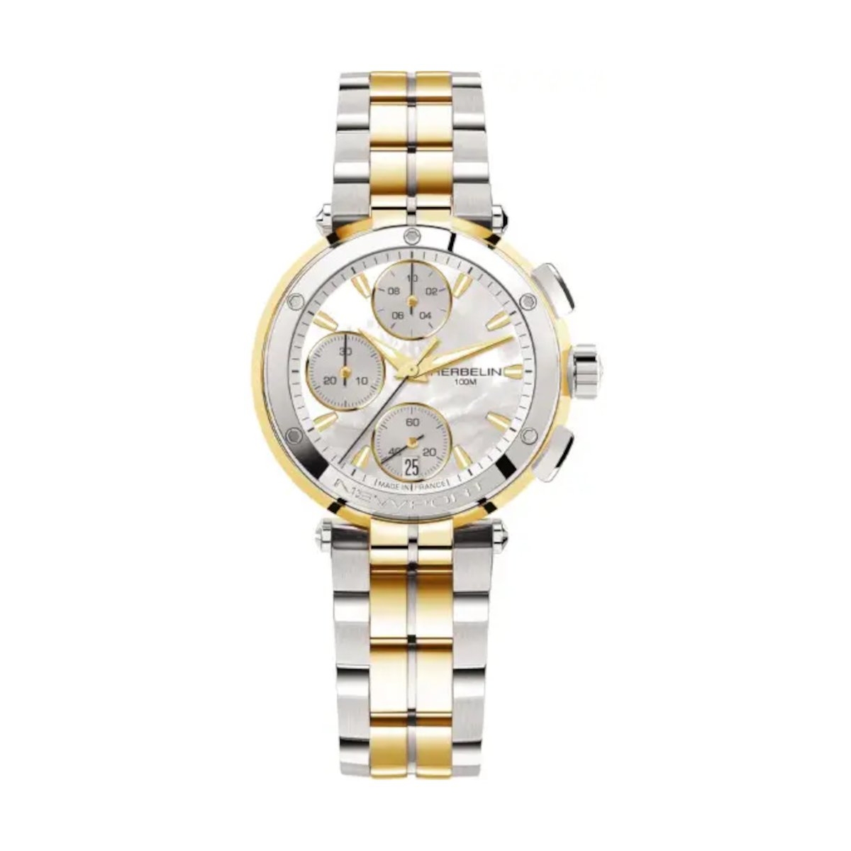 W.KRUK ZEGAREK HERBELIN NEWPORT CHRONOGRAPH