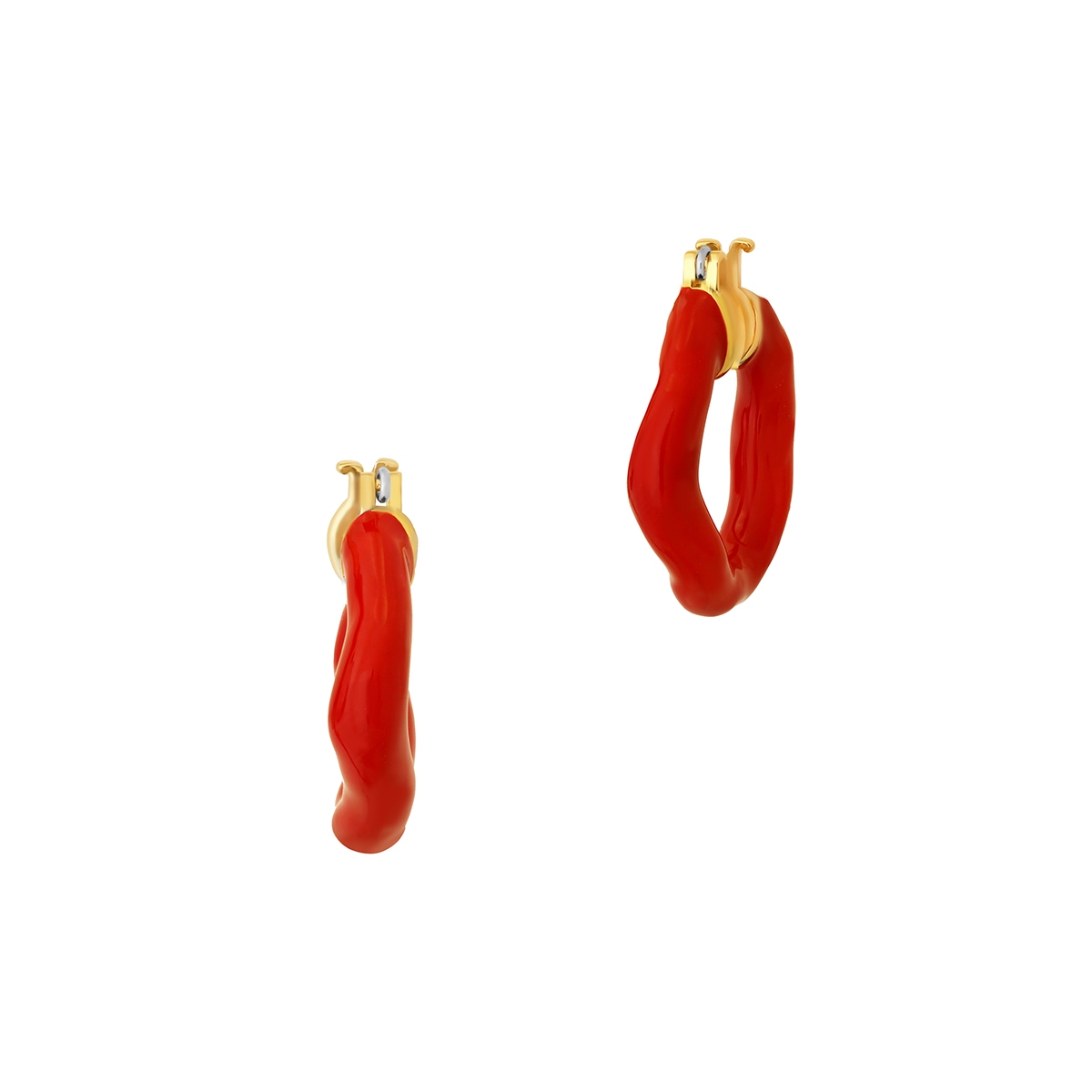 W.KRUK Kolczyki emaliowane Picky Pica