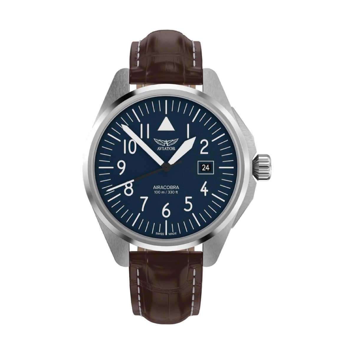 W.KRUK ZEGAREK AVIATOR AIRACOBRA 43 TYPE A