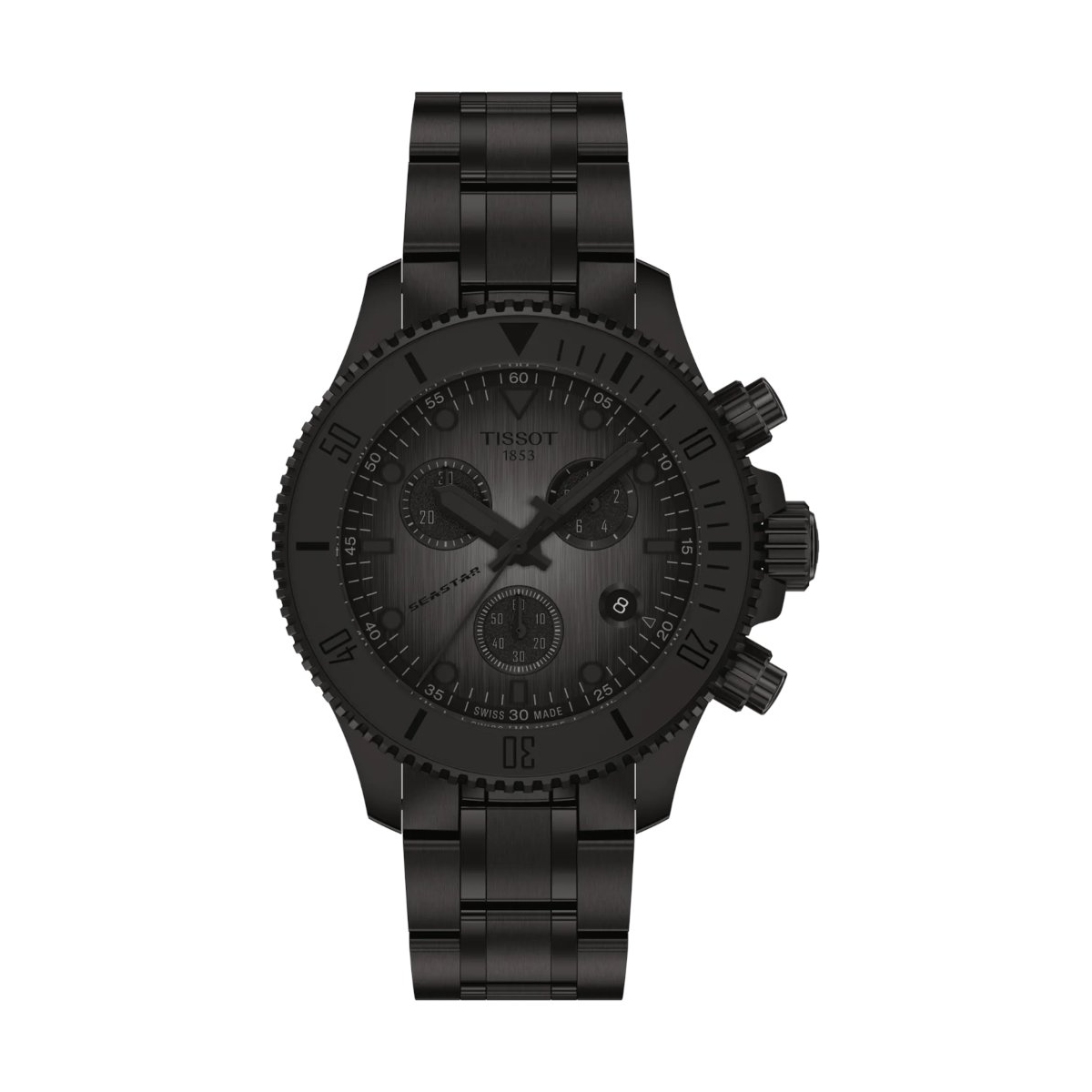 W.KRUK TISSOT SEASTAR 1000 QUARTZ CHRONOGRAPH 38MM