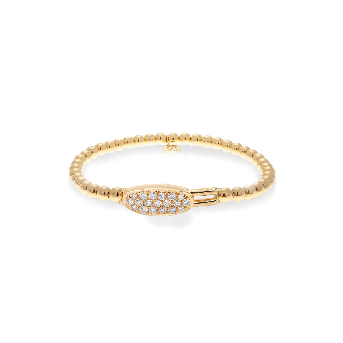 W.KRUK Bransoleta złota Hulchi Belluni