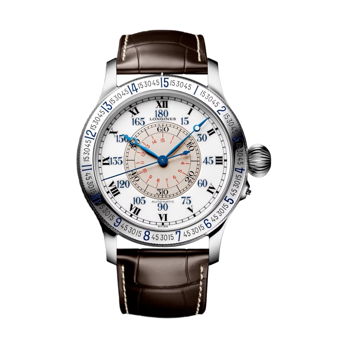 W.KRUK LONGINES LINDBERGH HOUR ANGLE WATCH