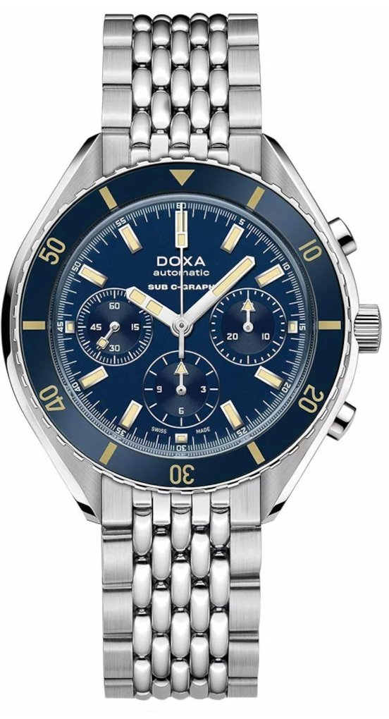 Zegarek Męski DOXA C Graph Caribbean SUB 200 798.10.201.10