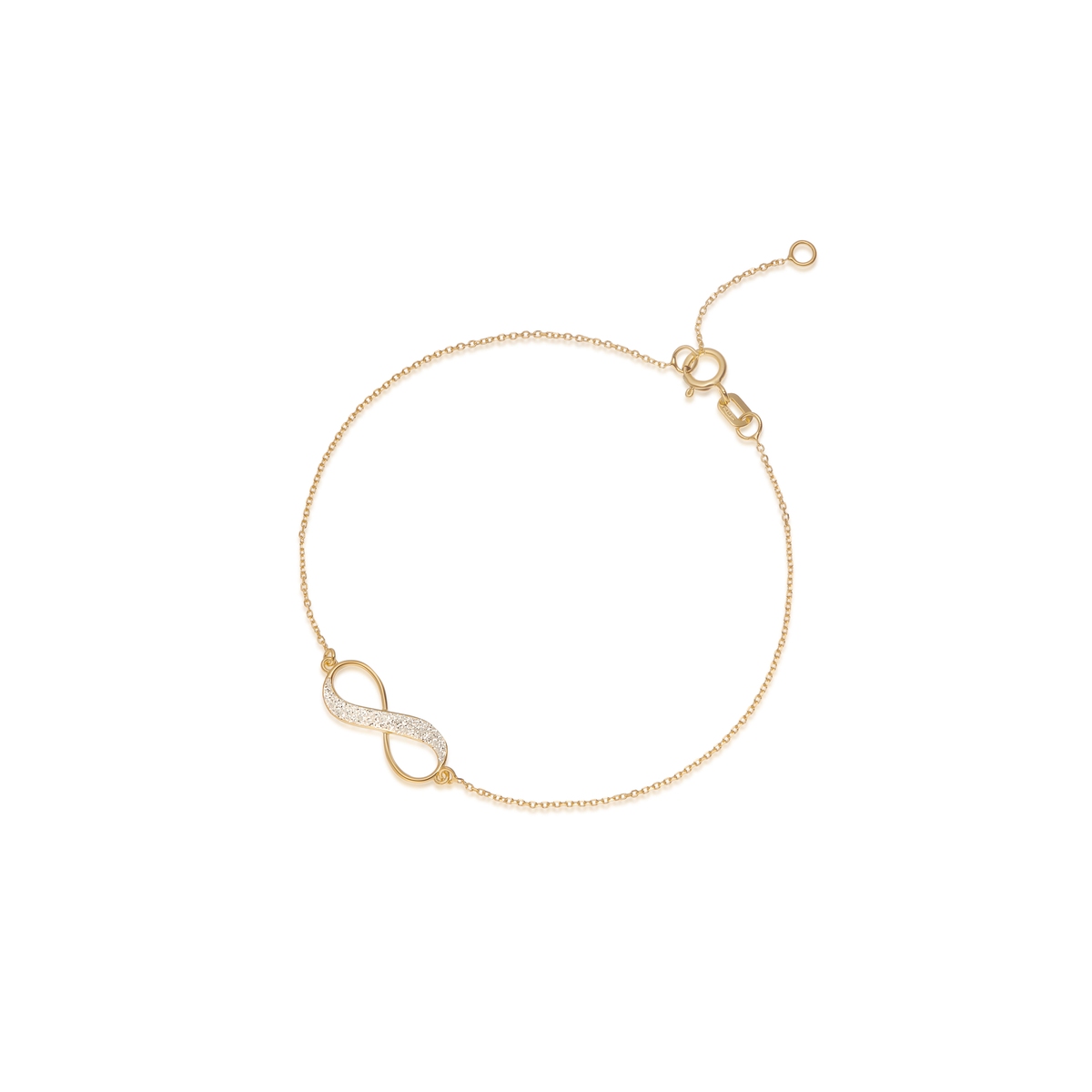 W.KRUK Bransoletka złota nieskończoność