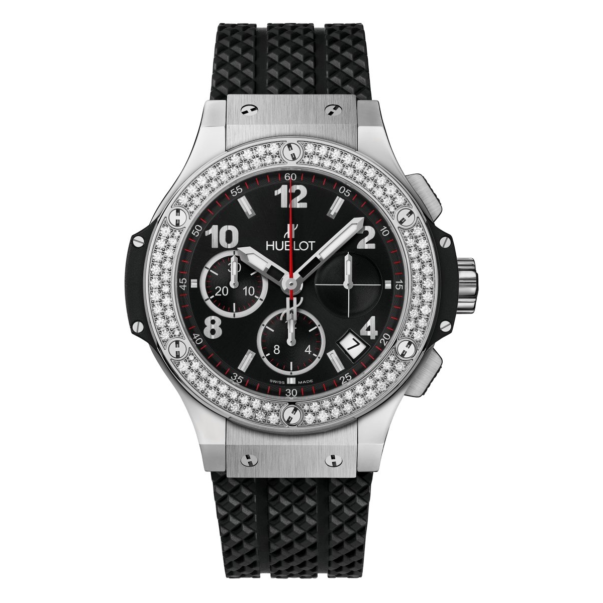 W.KRUK ZEGAREK HUBLOT BIG BANG STEEL DIAMONDS