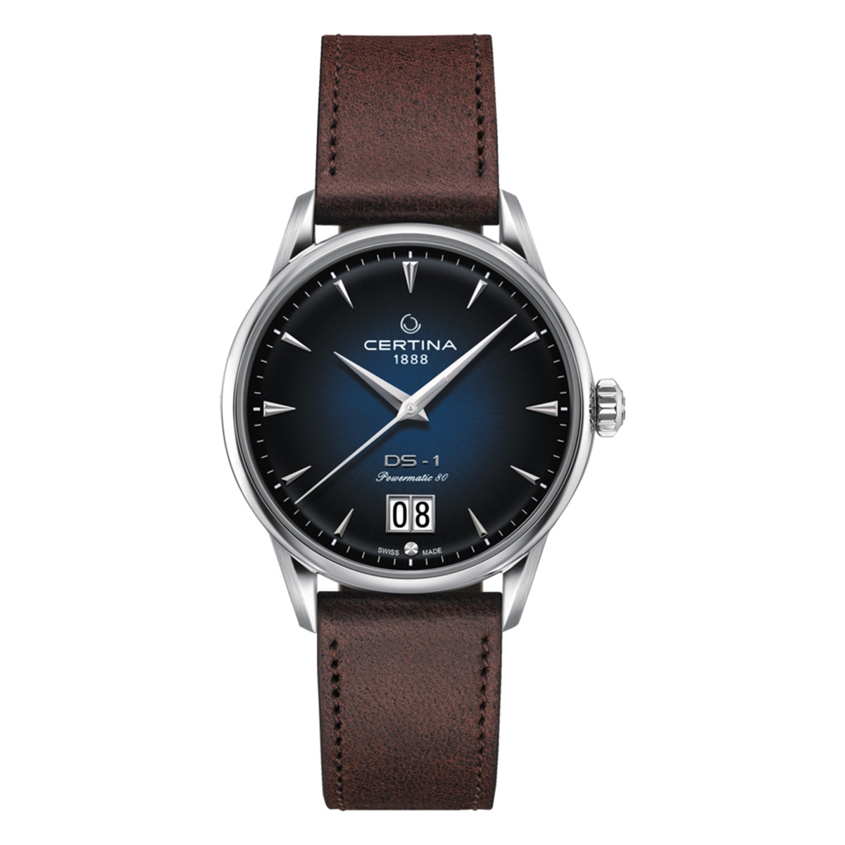 W.KRUK ZEGAREK CERTINA DS-1 Big Date Powermatic 80