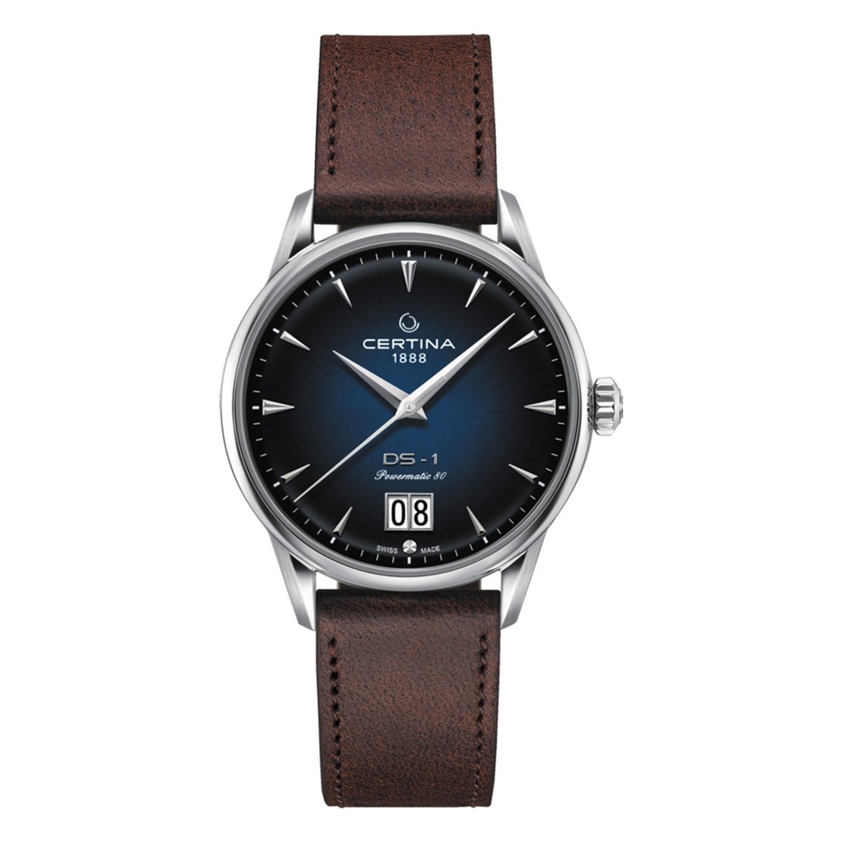 W.KRUK ZEGAREK CERTINA DS-1 Big Date Powermatic 80