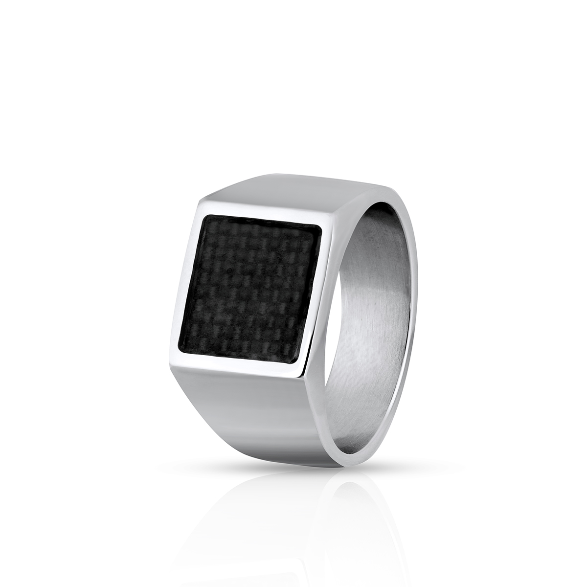 W.KRUK - Sygnet ze stali męski