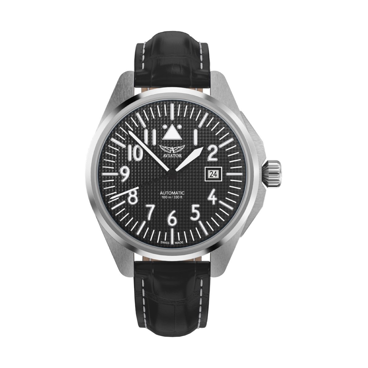 W.KRUK ZEGAREK AVIATOR AIRACOBRA 43 AUTOMATIC