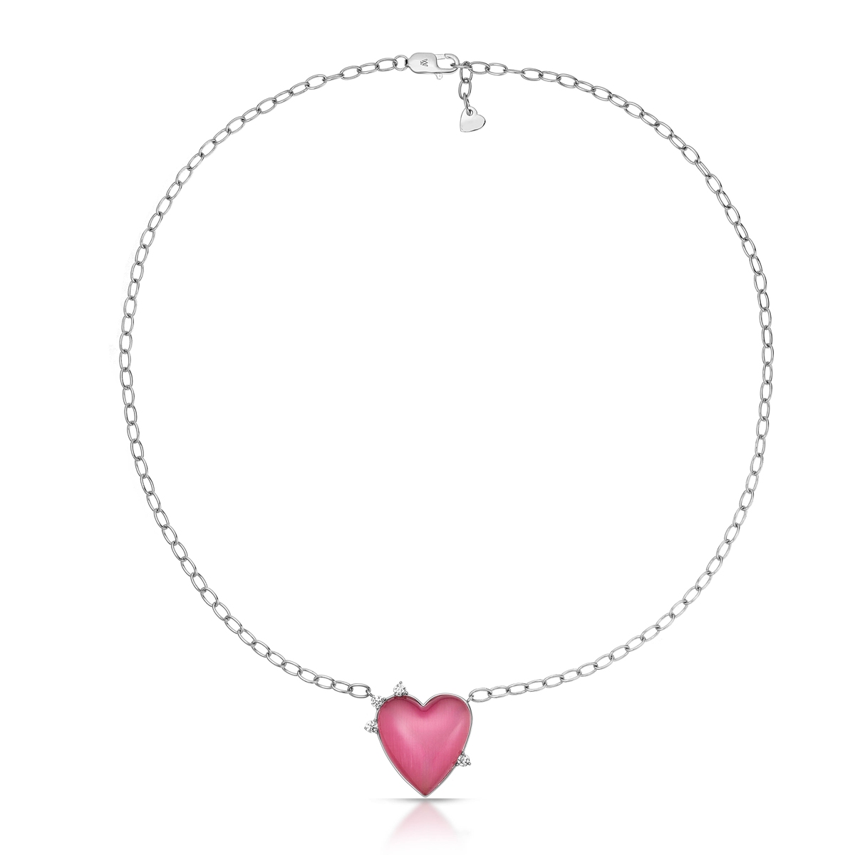 W.KRUK Naszyjnik srebrny Czułość