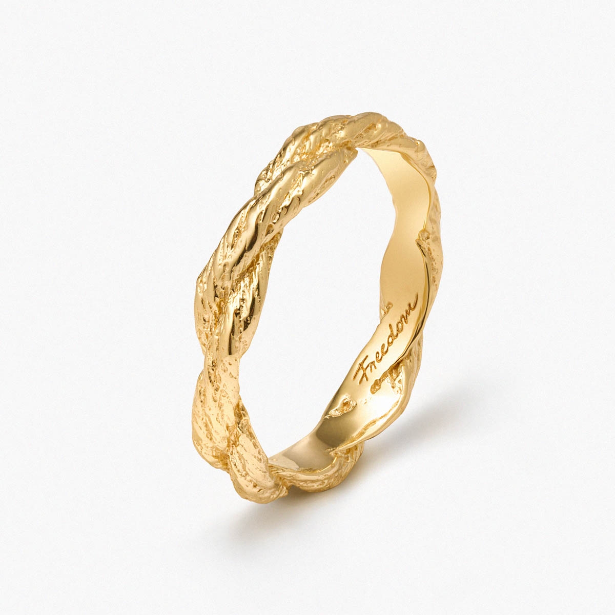 W.KRUK Pierścionek srebrny Freedom Forever