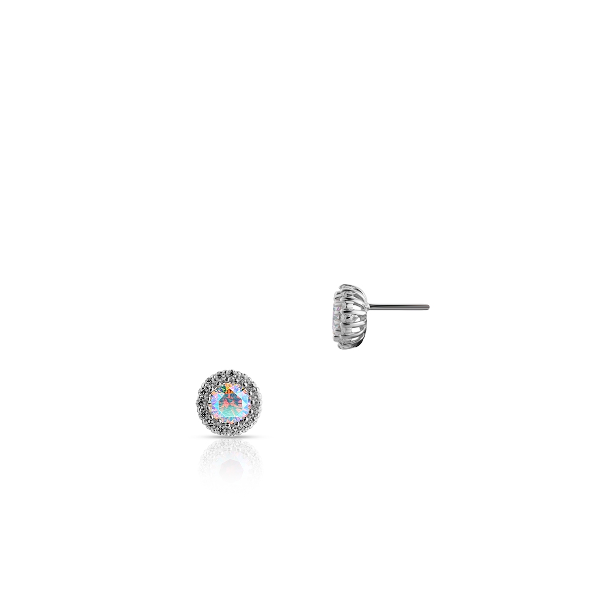 W.KRUK Kolczyki srebrne W.KRUK