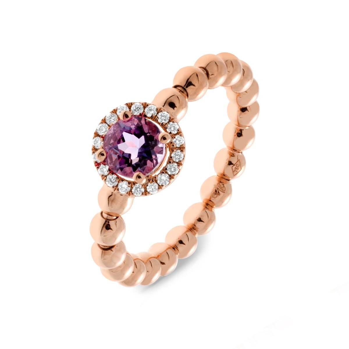 W.KRUK Pierścionek złoty Hulchi Belluni