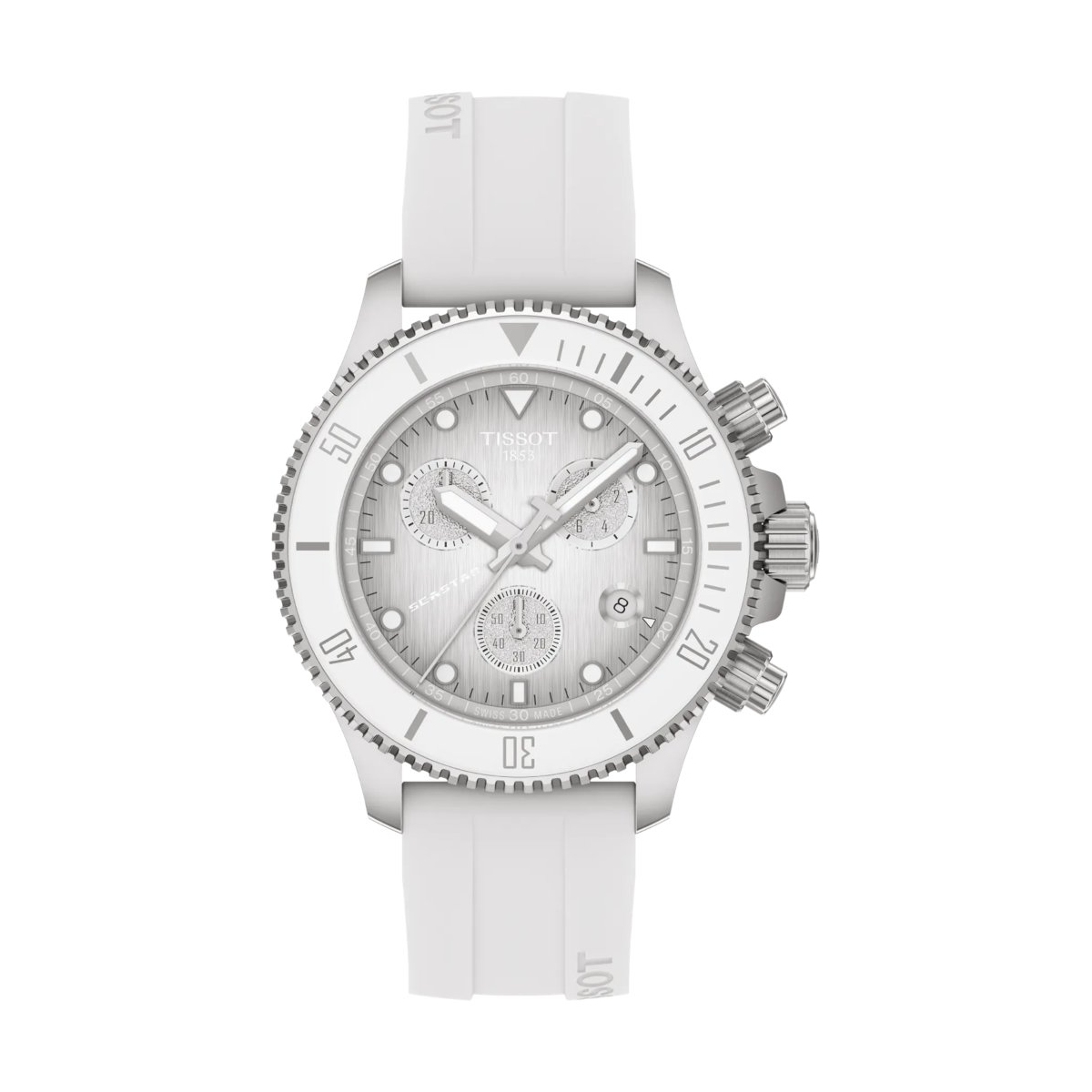 W.KRUK TISSOT SEASTAR 1000 QUARTZ CHRONOGRAPH 38MM