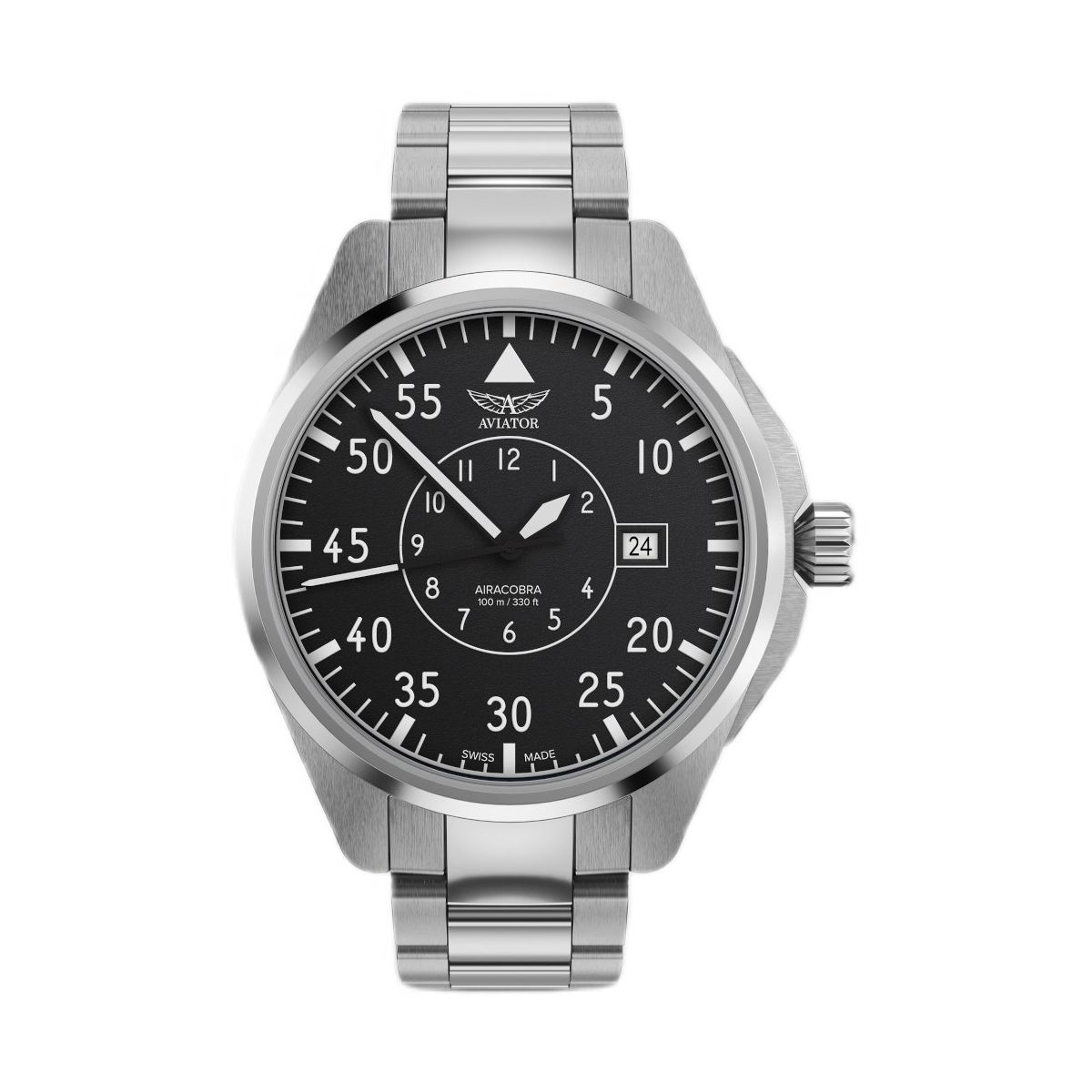 W.KRUK ZEGAREK AVIATOR AIRACOBRA 43 HERITAGE