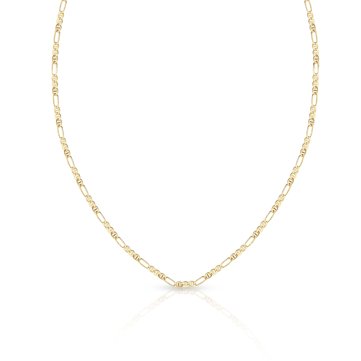 W.KRUK Łańcuszek złoty fantazyjny