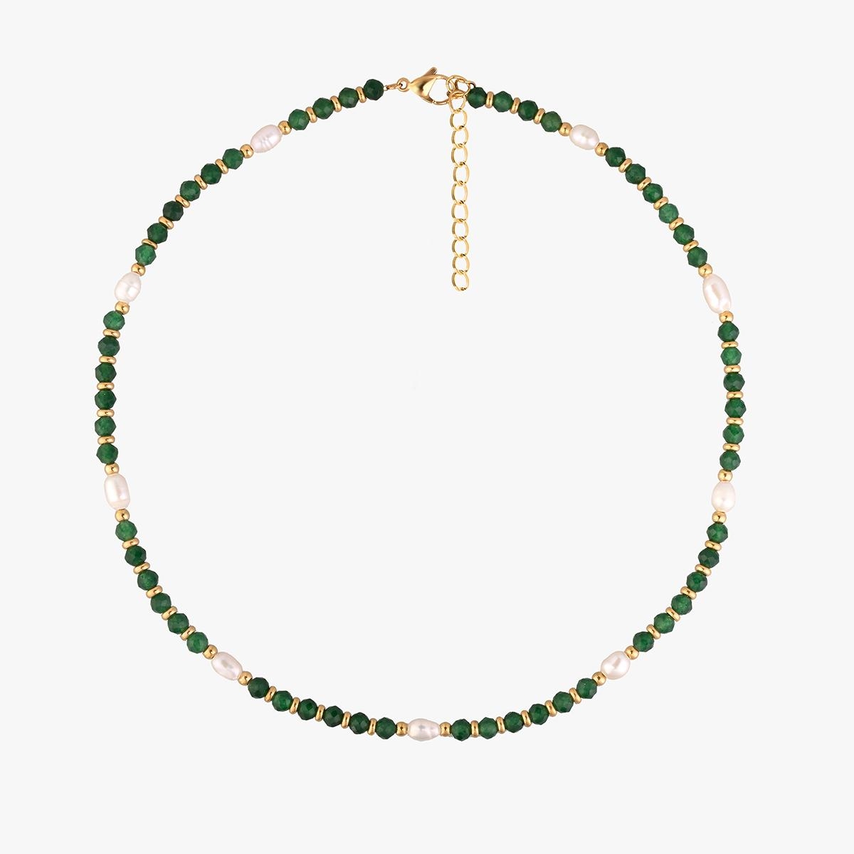 W.KRUK Naszyjnik Green Vibes