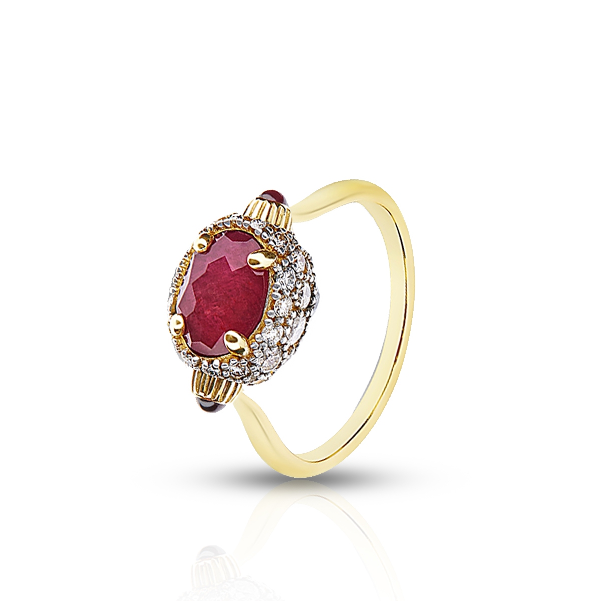 W.KRUK Pierścionek złoty Nanis