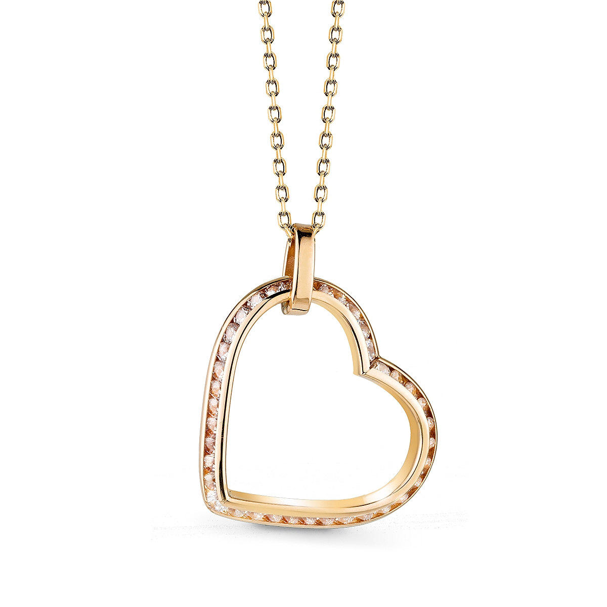 W.KRUK Wisiorek złoty serce