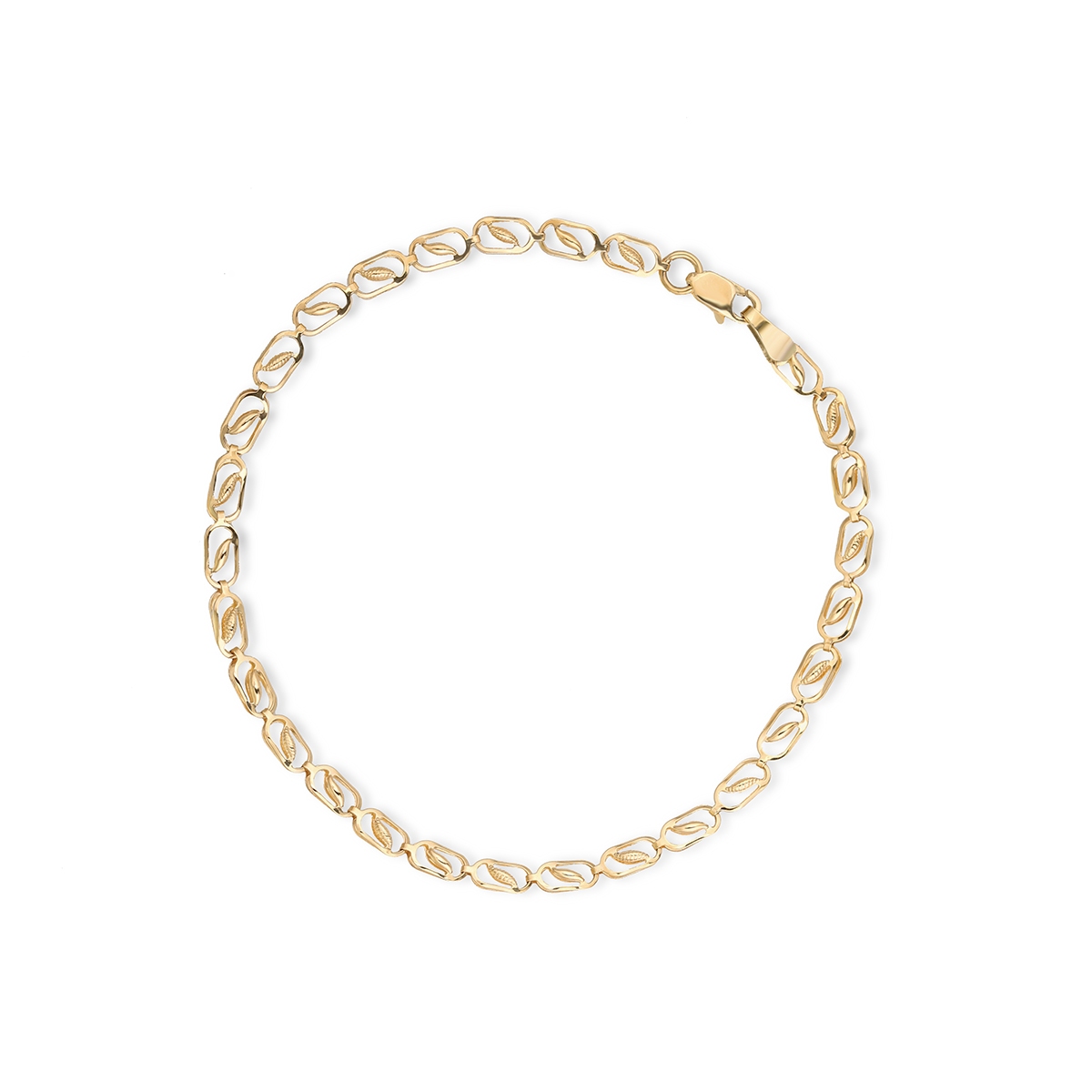 W.KRUK Bransoleta złota retro