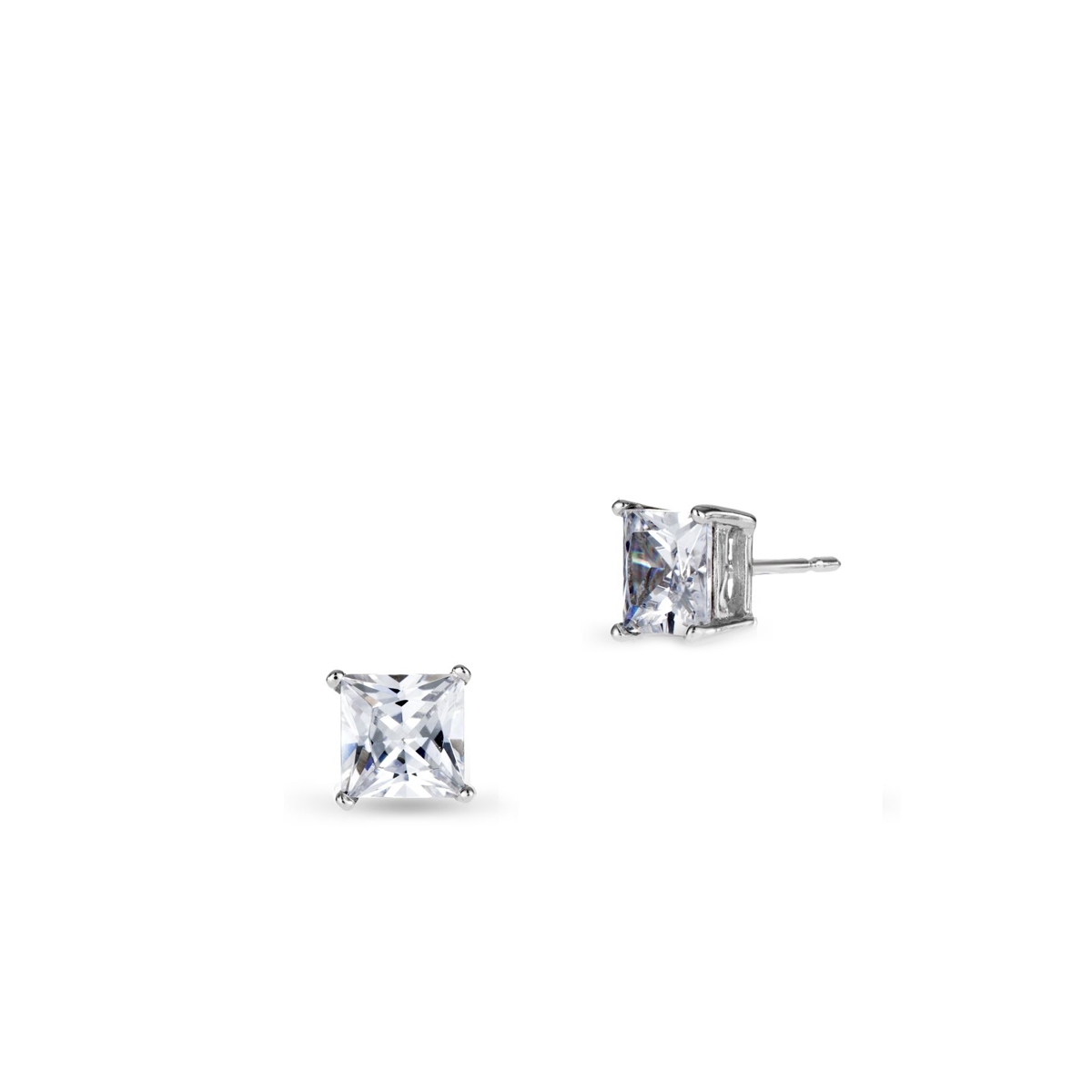 W.KRUK Kolczyki srebrne z cyrkoniami