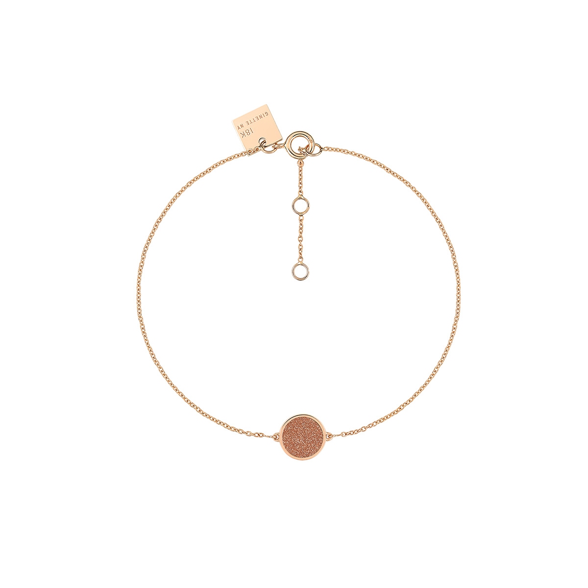 W.KRUK Bransoleta złota Ginette NY