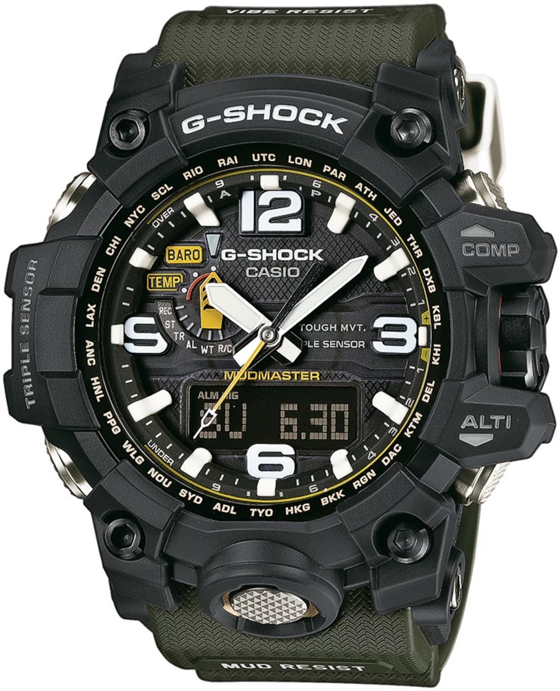 Zegarek Męski G-SHOCK Mudmaster MASTER OF G PREMIUM GWG-1000-1A3ER