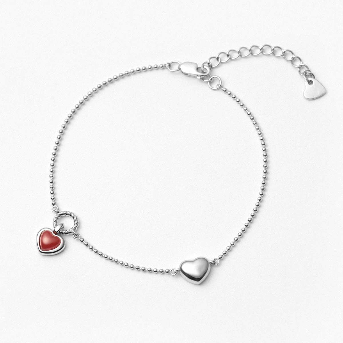 W.KRUK Bransoleta srebrna Czułość