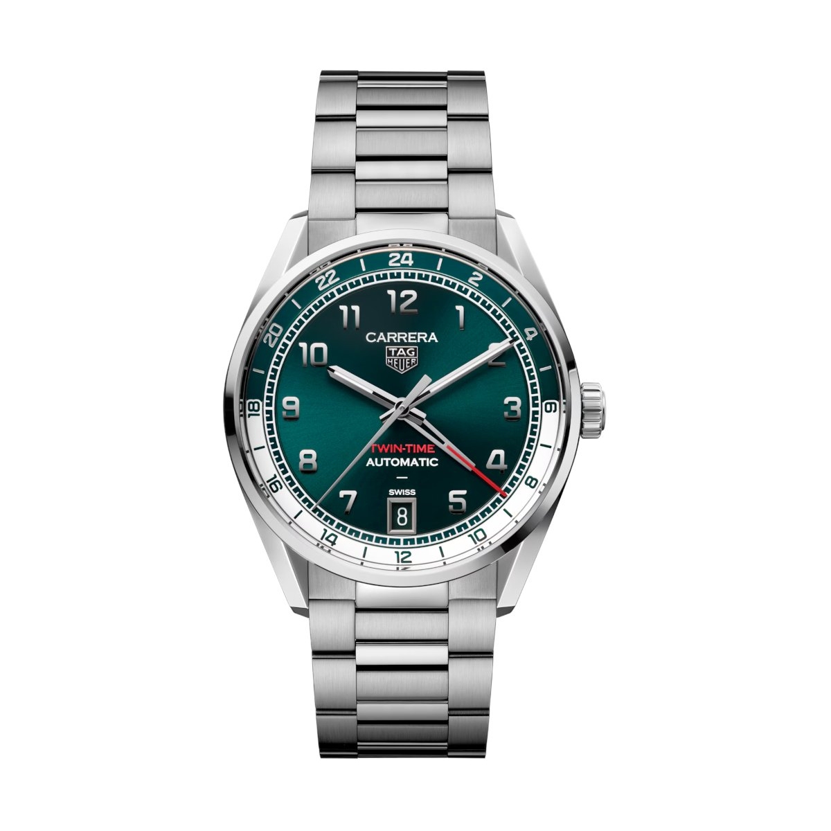 W.KRUK ZEGAREK TAG HEUER CARRERA DATE TWIN-TIME