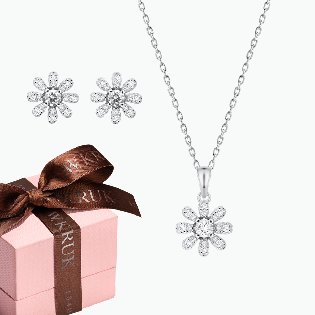 W.KRUK Komplet Kwiecisty Urok