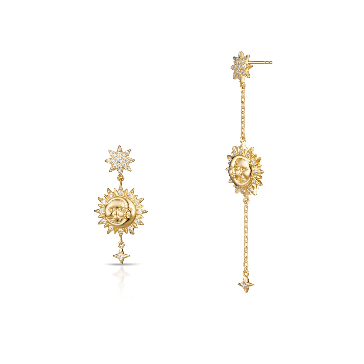 W.KRUK Kolczyki srebrne Alchemia