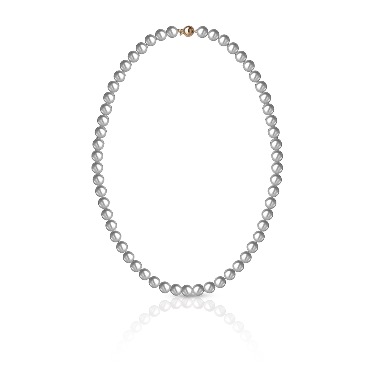 W.KRUK Naszyjnik złoty z perłami