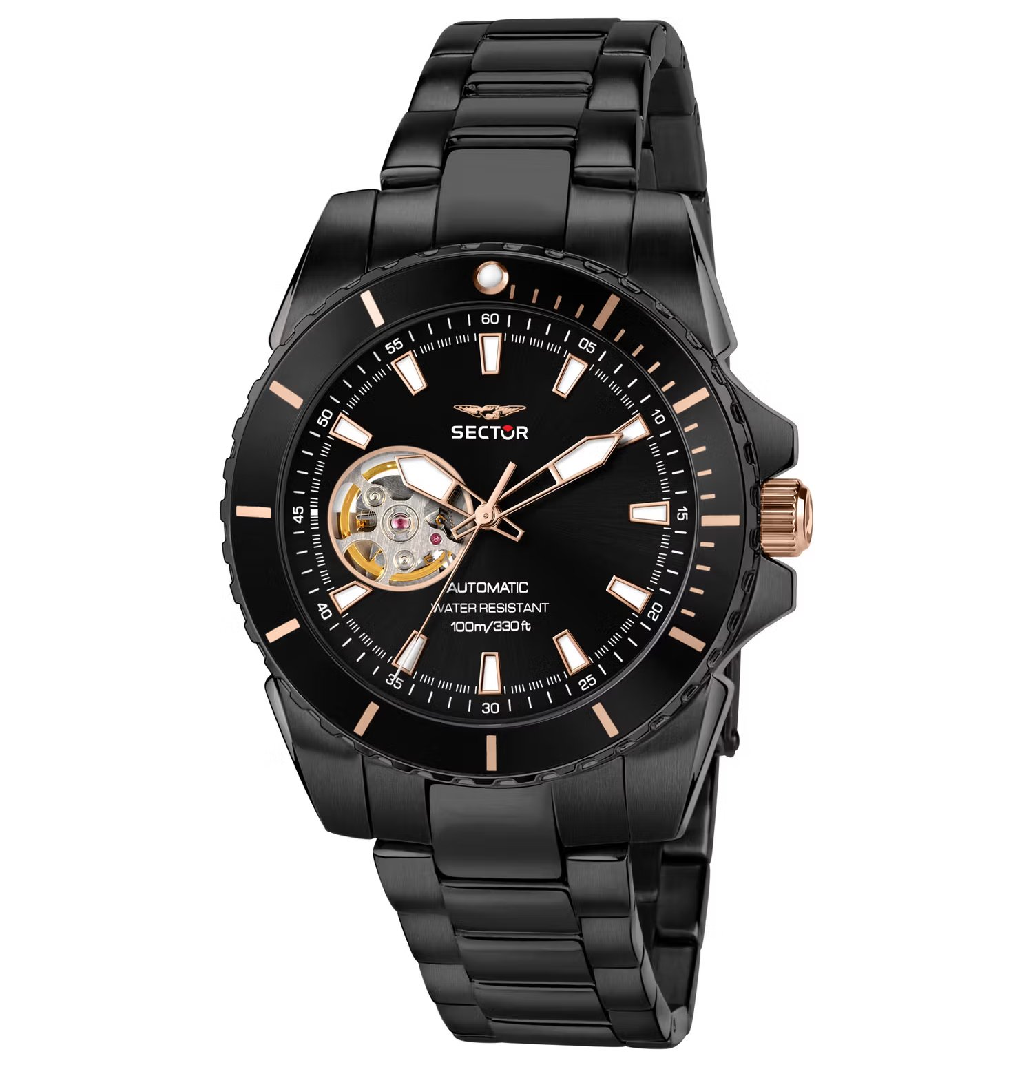 Zegarek Męski SECTOR Automatic Open Heart 450 R3223276002