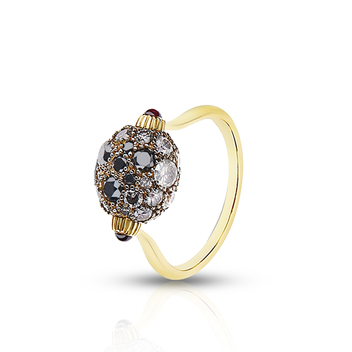 W.KRUK Pierścionek złoty Nanis