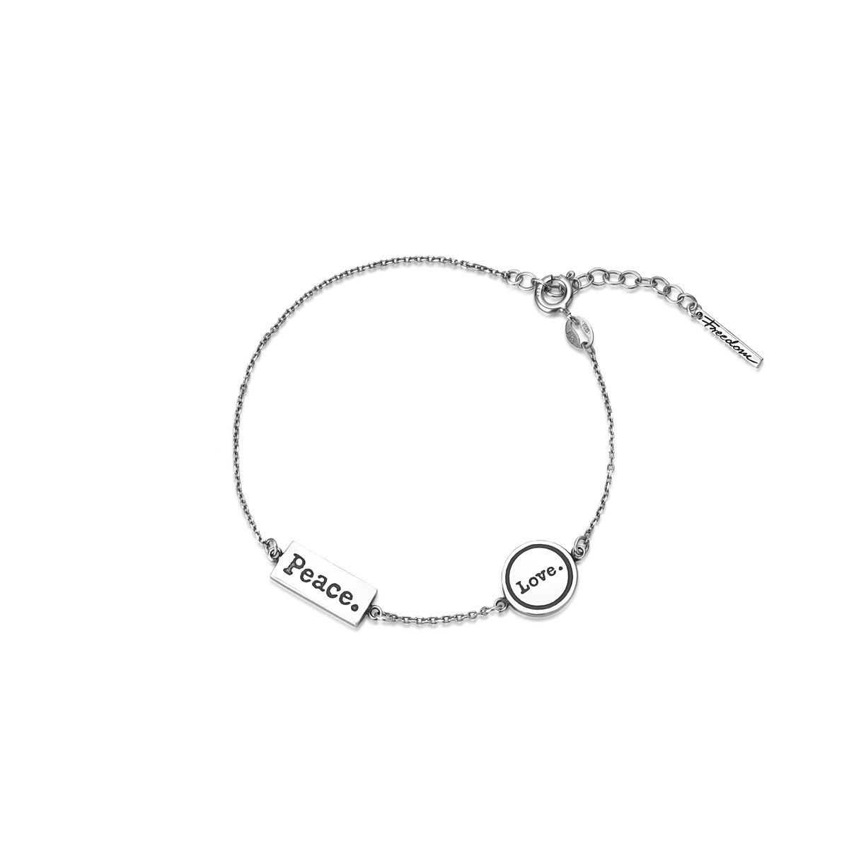 W.KRUK Bransoletka srebrna Freedom