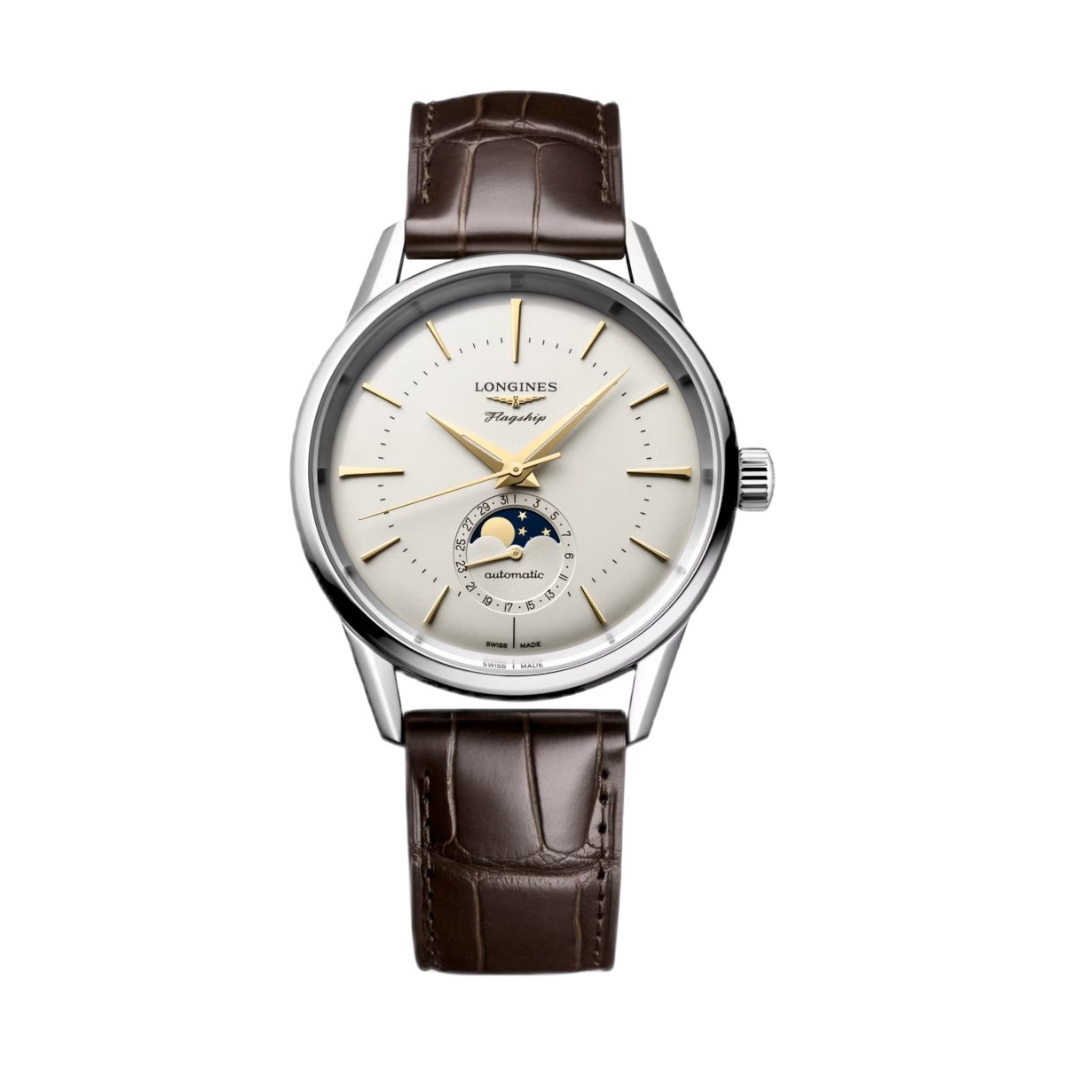 W.KRUK LONGINES FLAGSHIP HERITAGE MOONPHASE