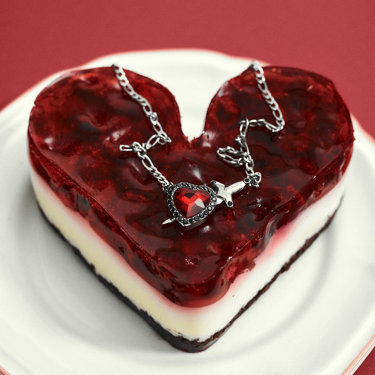 W.KRUK Naszyjnik Love Alert Love Fever